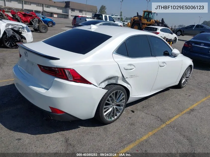 2014 Lexus Is 250 VIN: JTHBF1D29E5006123 Lot: 40385253