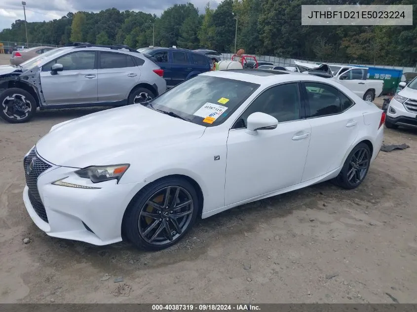 JTHBF1D21E5023224 2014 Lexus Is 250