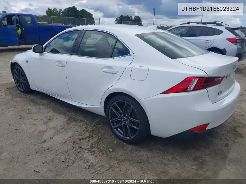 JTHBF1D21E5023224 2014 Lexus Is 250