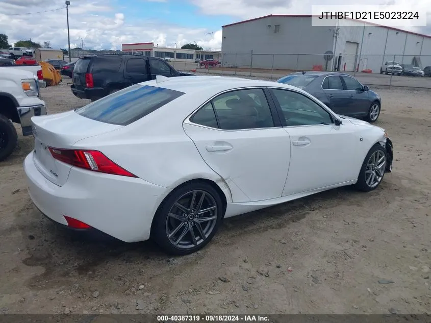 2014 Lexus Is 250 VIN: JTHBF1D21E5023224 Lot: 40387319