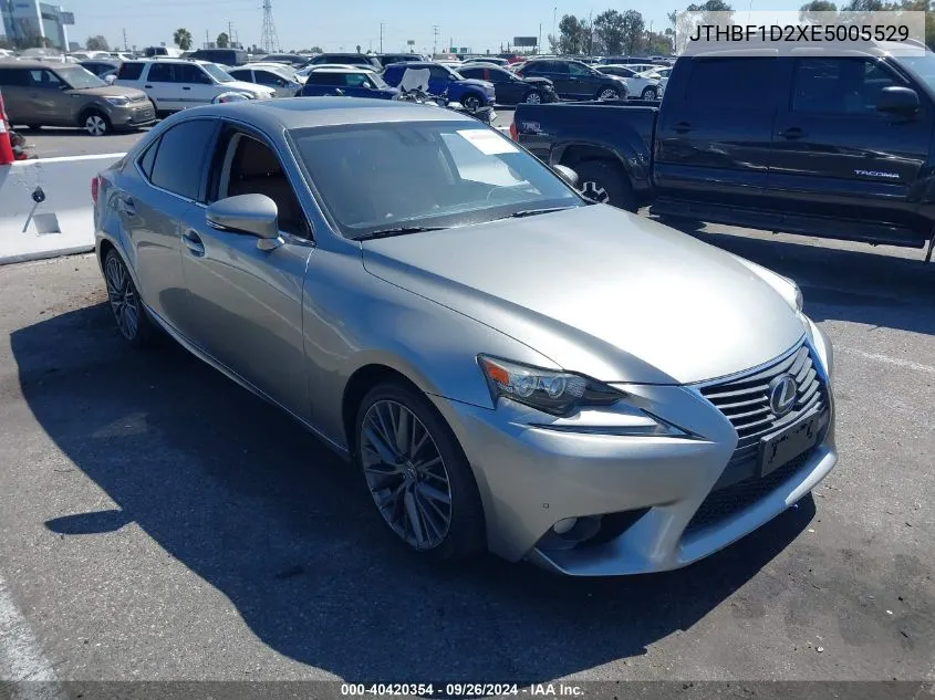 2014 Lexus Is 250 VIN: JTHBF1D2XE5005529 Lot: 40420354