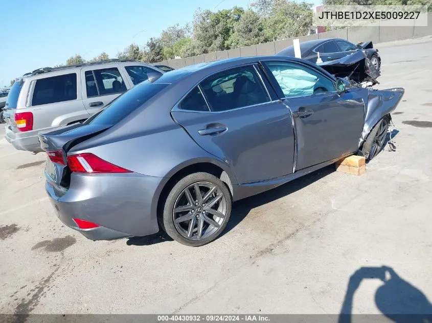 2014 Lexus Is 350 VIN: JTHBE1D2XE5009227 Lot: 40430932