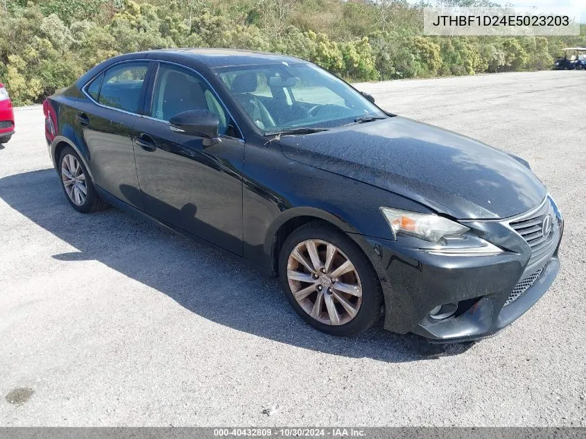 JTHBF1D24E5023203 2014 Lexus Is 250