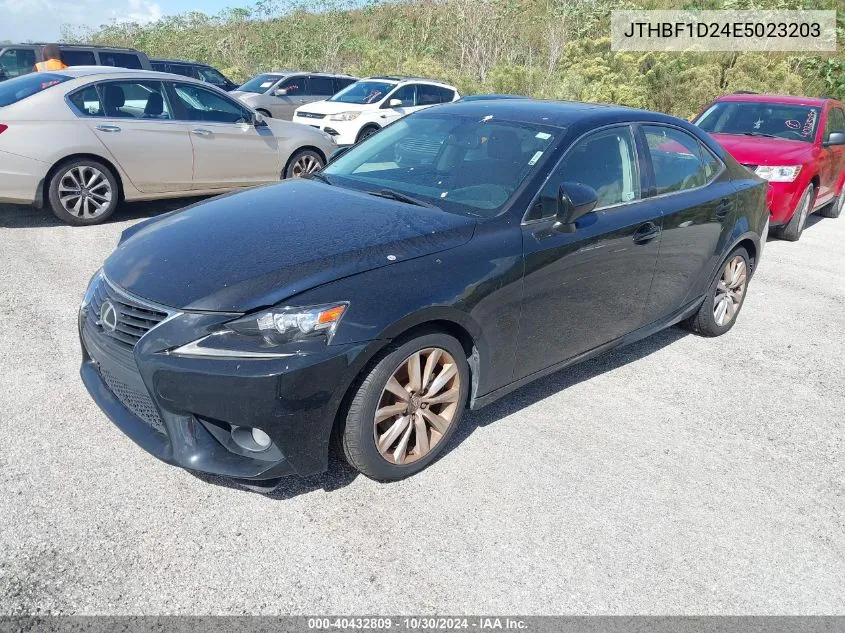 JTHBF1D24E5023203 2014 Lexus Is 250