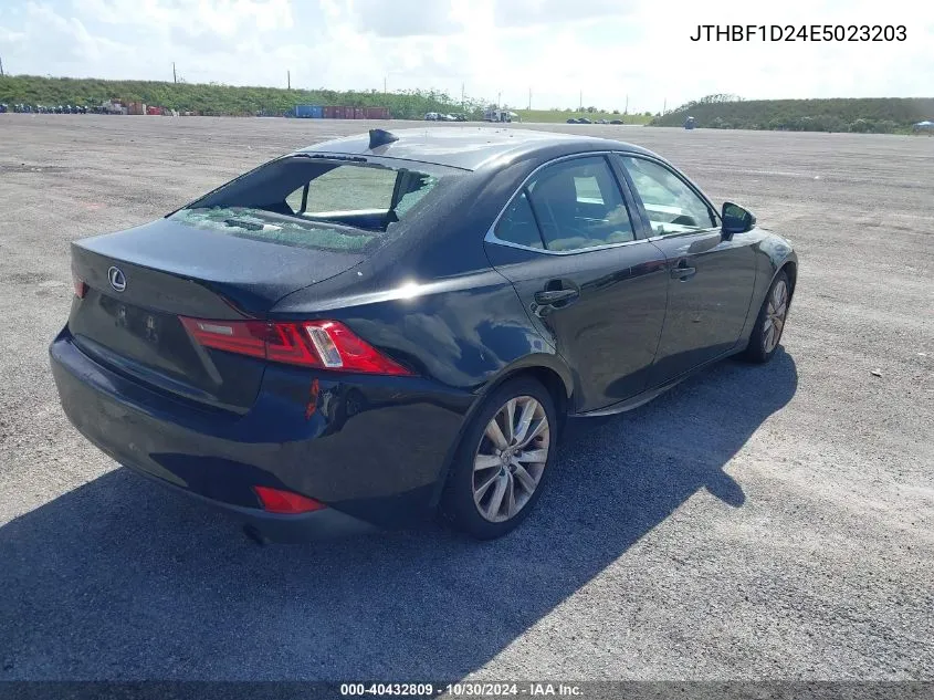 2014 Lexus Is 250 VIN: JTHBF1D24E5023203 Lot: 40432809