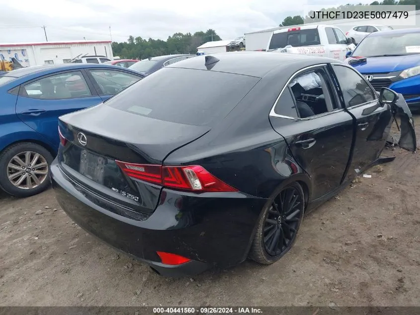 2014 Lexus Is 250 VIN: JTHCF1D23E5007479 Lot: 40441560