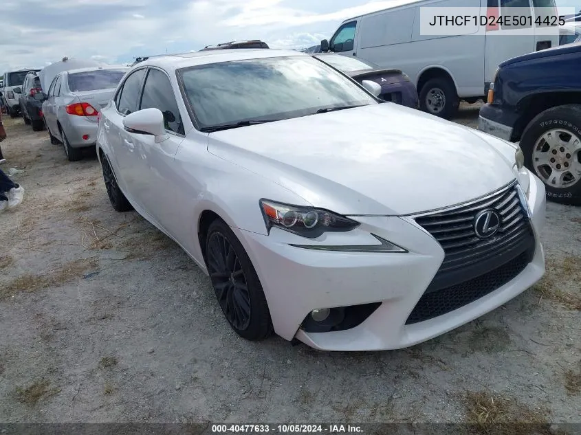 2014 Lexus Is 250 VIN: JTHCF1D24E5014425 Lot: 40477633