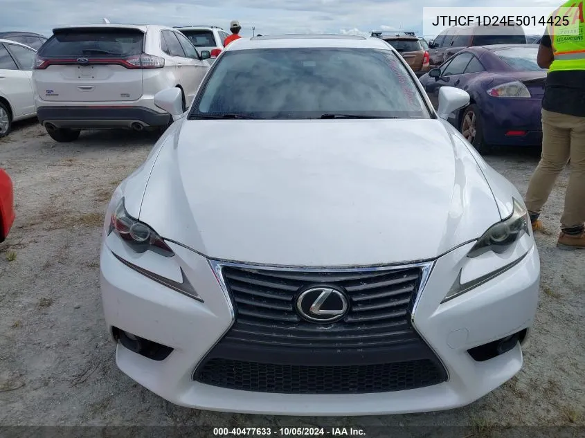 2014 Lexus Is 250 VIN: JTHCF1D24E5014425 Lot: 40477633