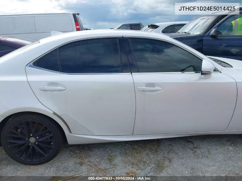 2014 Lexus Is 250 VIN: JTHCF1D24E5014425 Lot: 40477633