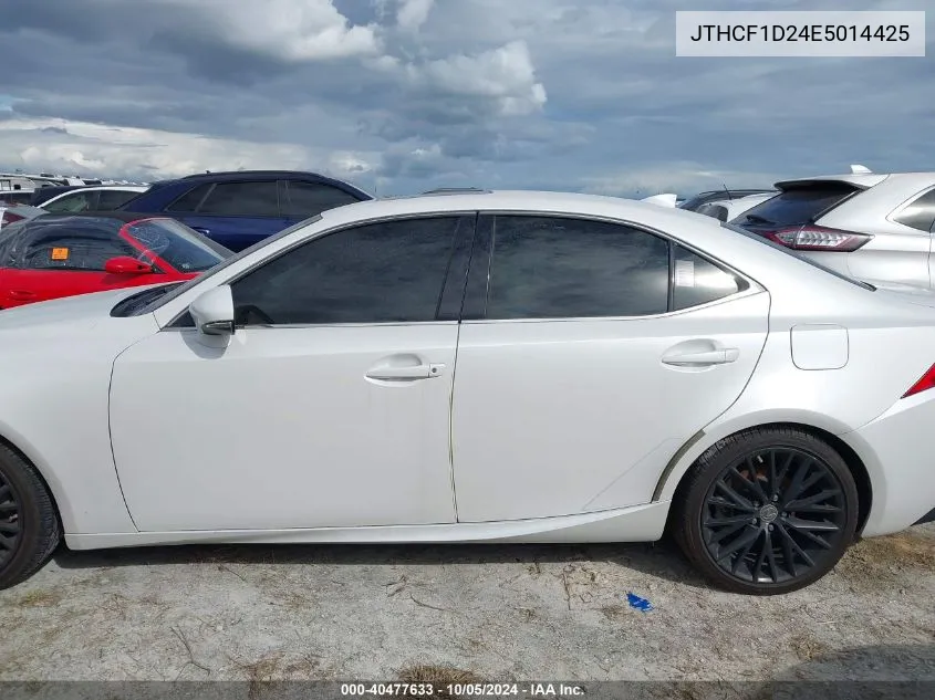 2014 Lexus Is 250 VIN: JTHCF1D24E5014425 Lot: 40477633