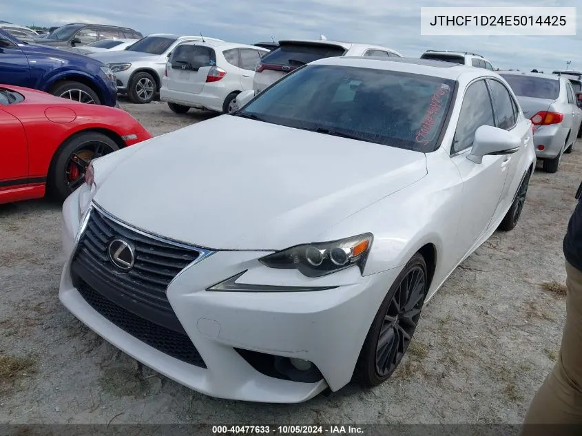 2014 Lexus Is 250 VIN: JTHCF1D24E5014425 Lot: 40477633