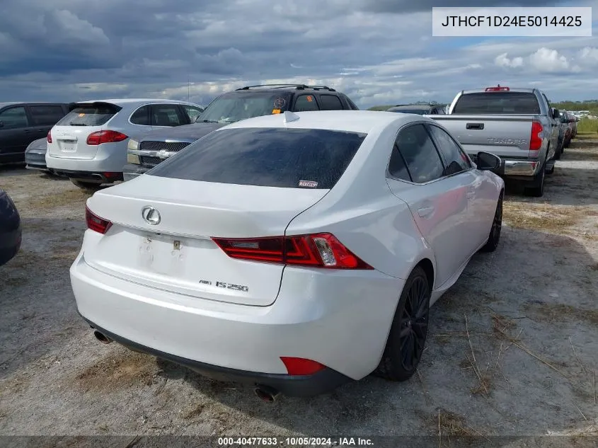 2014 Lexus Is 250 VIN: JTHCF1D24E5014425 Lot: 40477633