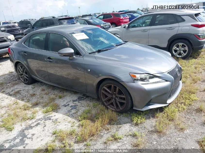 2014 Lexus Is 250 VIN: JTHBF1D28E5025004 Lot: 40495547