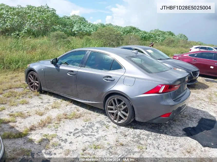 2014 Lexus Is 250 VIN: JTHBF1D28E5025004 Lot: 40495547