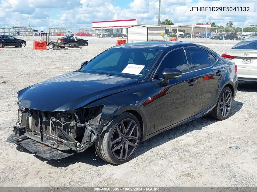 2014 Lexus Is 250 VIN: JTHBF1D29E5041132 Lot: 40503305