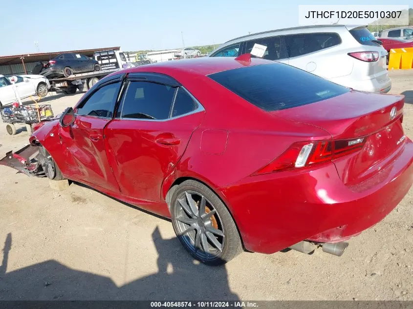 2014 Lexus Is 250 VIN: JTHCF1D20E5010307 Lot: 40548574