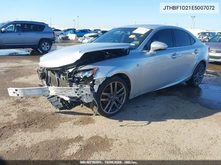 2014 Lexus Is 250 VIN: JTHBF1D21E5007072 Lot: 40710701