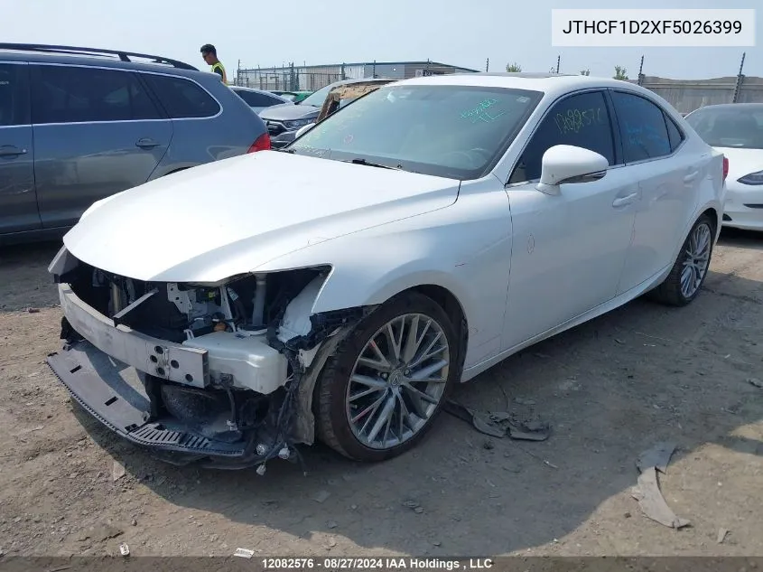 JTHCF1D2XF5026399 2015 Lexus Is 250