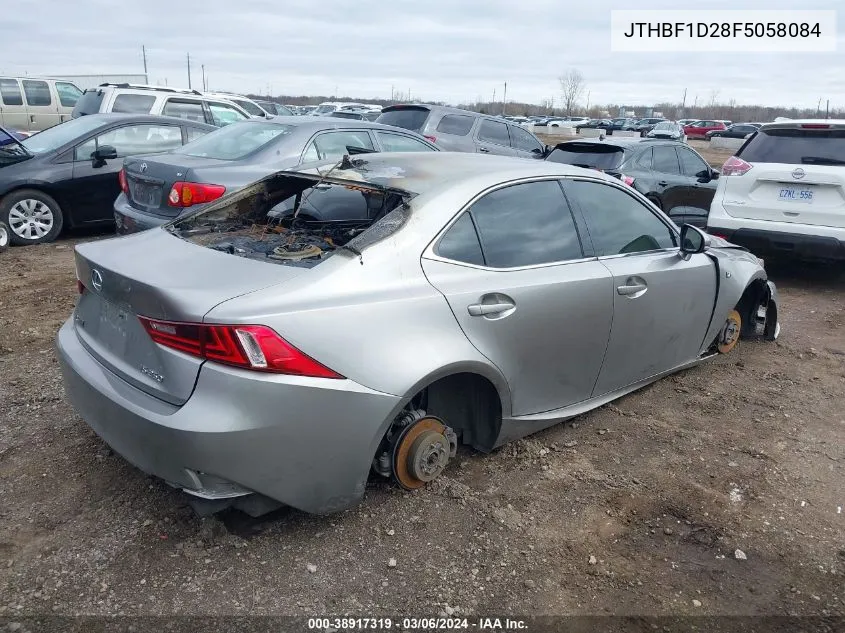 2015 Lexus Is 250 VIN: JTHBF1D28F5058084 Lot: 38917319