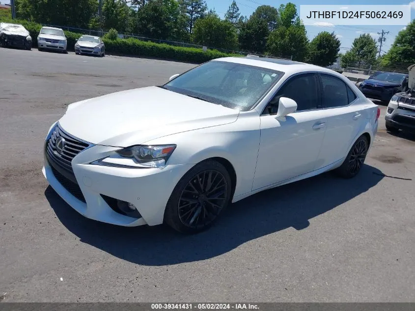 2015 Lexus Is 250 VIN: JTHBF1D24F5062469 Lot: 39341431