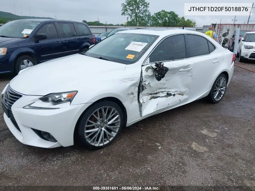 JTHCF1D20F5018876 2015 Lexus Is 250