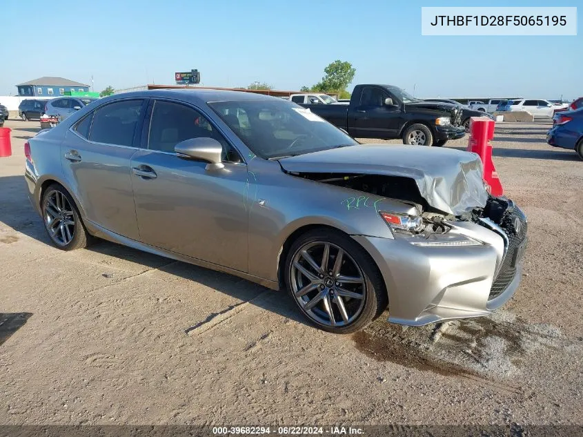 2015 Lexus Is 250 VIN: JTHBF1D28F5065195 Lot: 39682294