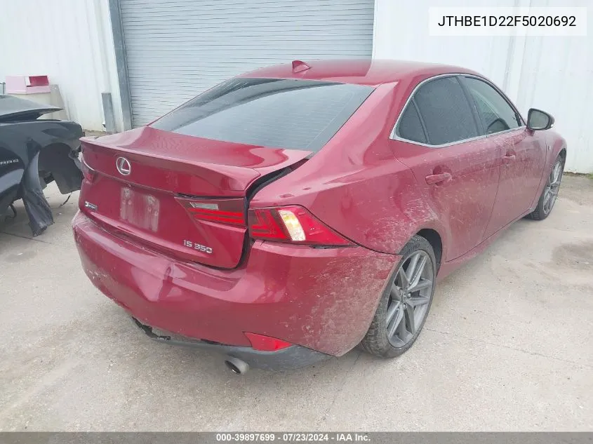 JTHBE1D22F5020692 2015 Lexus Is 350