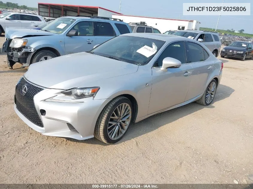 2015 Lexus Is 250 250 VIN: JTHCF1D23F5025806 Lot: 39915177