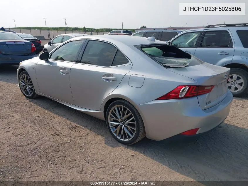 JTHCF1D23F5025806 2015 Lexus Is 250 250