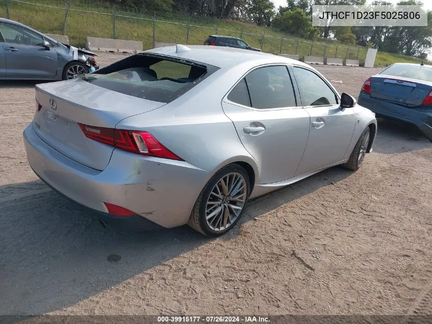 JTHCF1D23F5025806 2015 Lexus Is 250 250