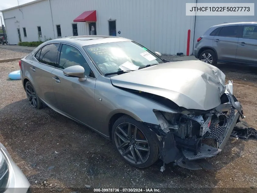 JTHCF1D22F5027773 2015 Lexus Is 250