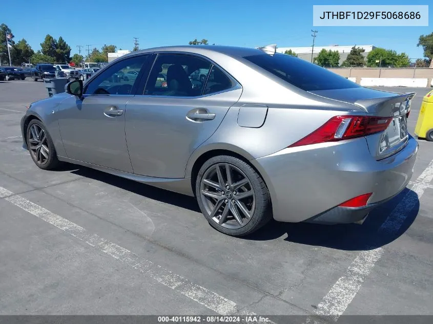 JTHBF1D29F5068686 2015 Lexus Is 250