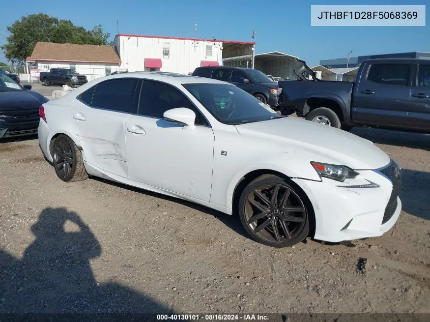 2015 Lexus Is 250 VIN: JTHBF1D28F5068369 Lot: 40130101