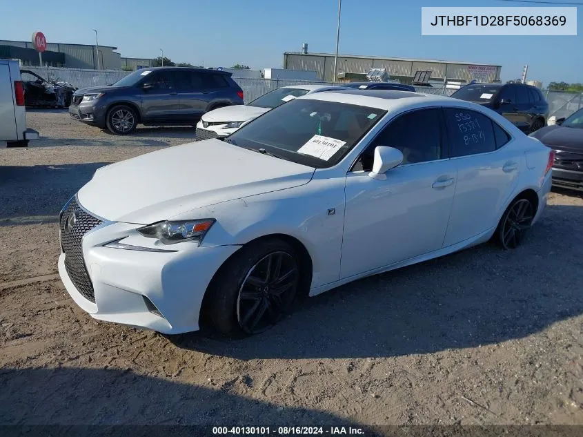 JTHBF1D28F5068369 2015 Lexus Is 250