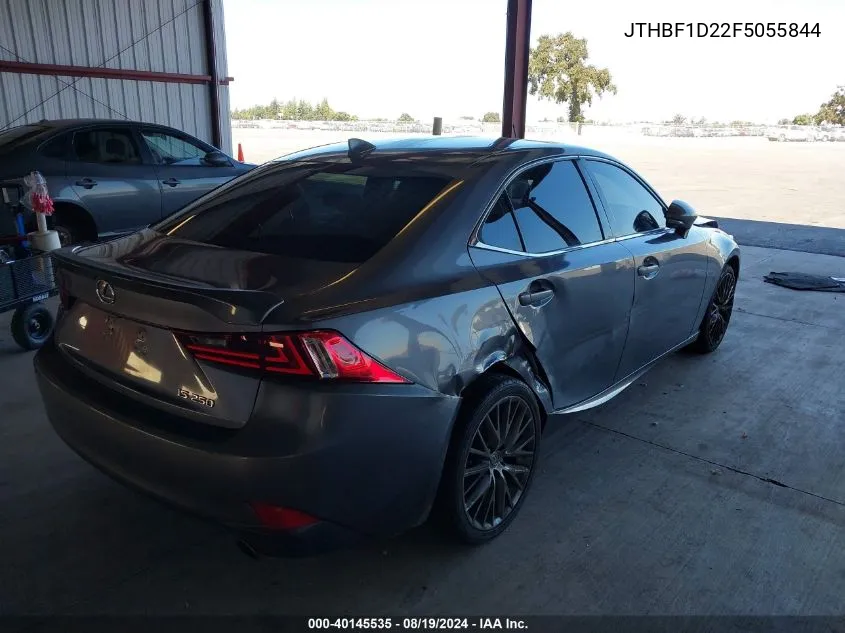 2015 Lexus Is 250 VIN: JTHBF1D22F5055844 Lot: 40145535