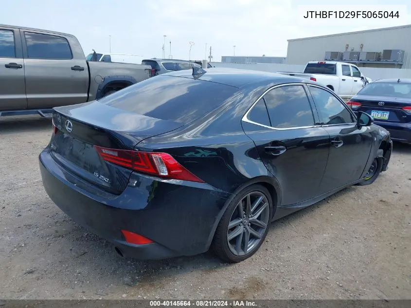 2015 Lexus Is 250 250 VIN: JTHBF1D29F5065044 Lot: 40145664