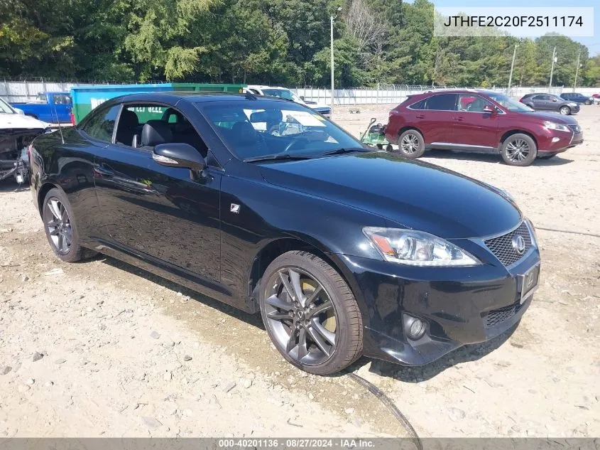 JTHFE2C20F2511174 2015 Lexus Is 350C