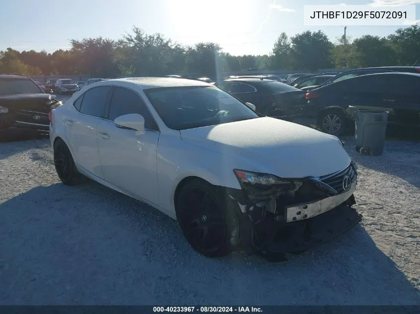 JTHBF1D29F5072091 2015 Lexus Is 250