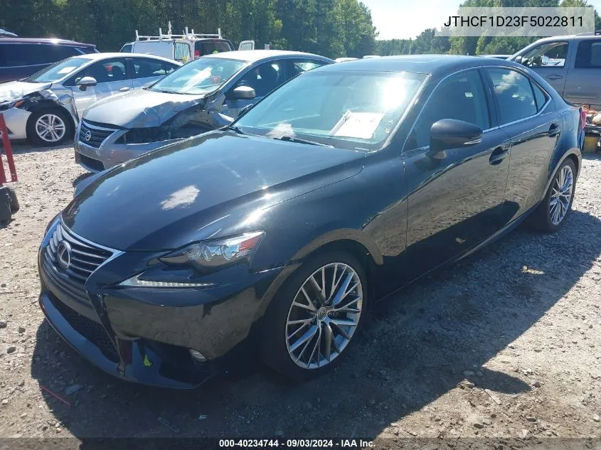 2015 Lexus Is 250 VIN: JTHCF1D23F5022811 Lot: 40234744