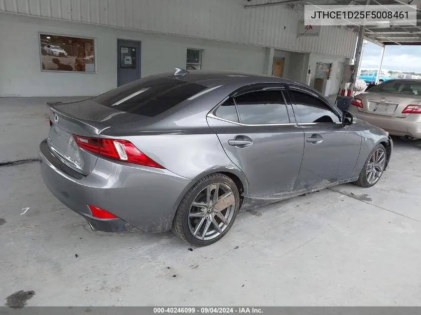 2015 Lexus Is 350 350 VIN: JTHCE1D25F5008461 Lot: 40246099