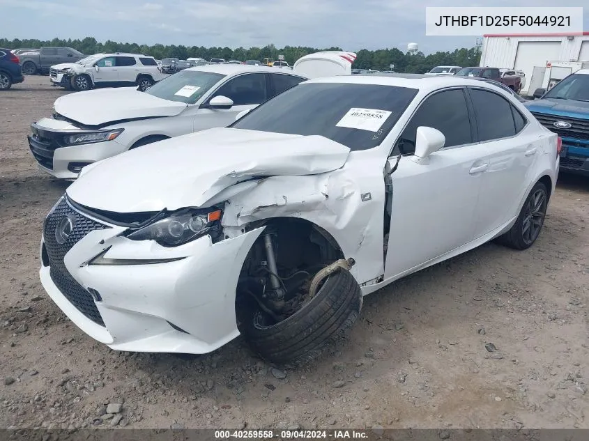 2015 Lexus Is 250 250 VIN: JTHBF1D25F5044921 Lot: 40259558