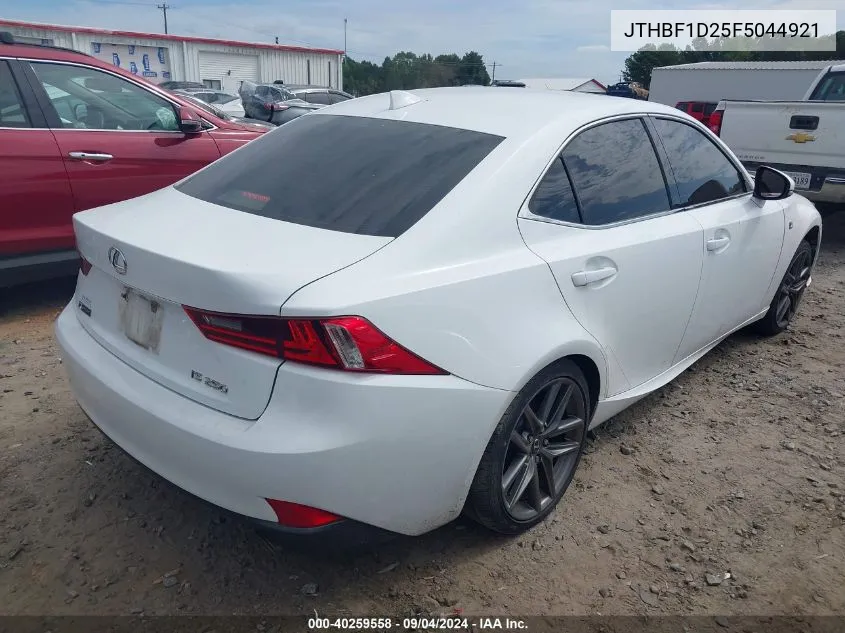 JTHBF1D25F5044921 2015 Lexus Is 250 250