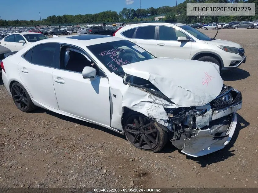 JTHCE1D20F5007279 2015 Lexus Is 350