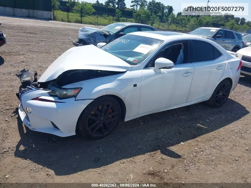 JTHCE1D20F5007279 2015 Lexus Is 350