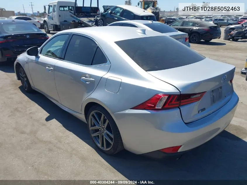 2015 Lexus Is 250 VIN: JTHBF1D28F5052463 Lot: 40304244