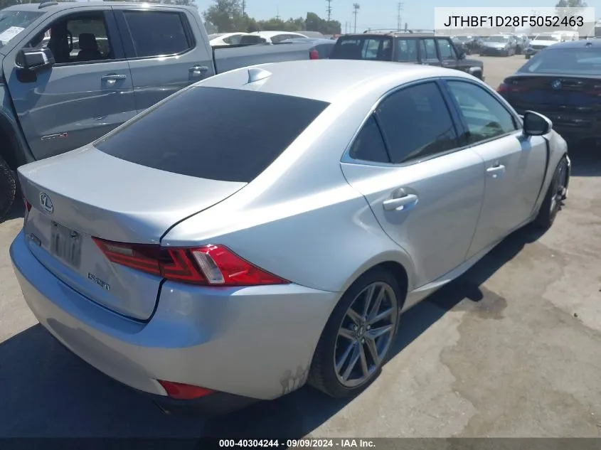 2015 Lexus Is 250 VIN: JTHBF1D28F5052463 Lot: 40304244