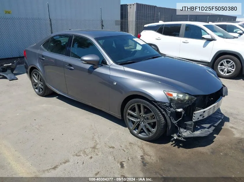 2015 Lexus Is 250 250 VIN: JTHBF1D25F5050380 Lot: 40304377