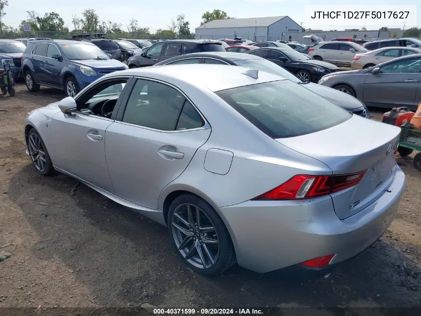 JTHCF1D27F5017627 2015 Lexus Is 250