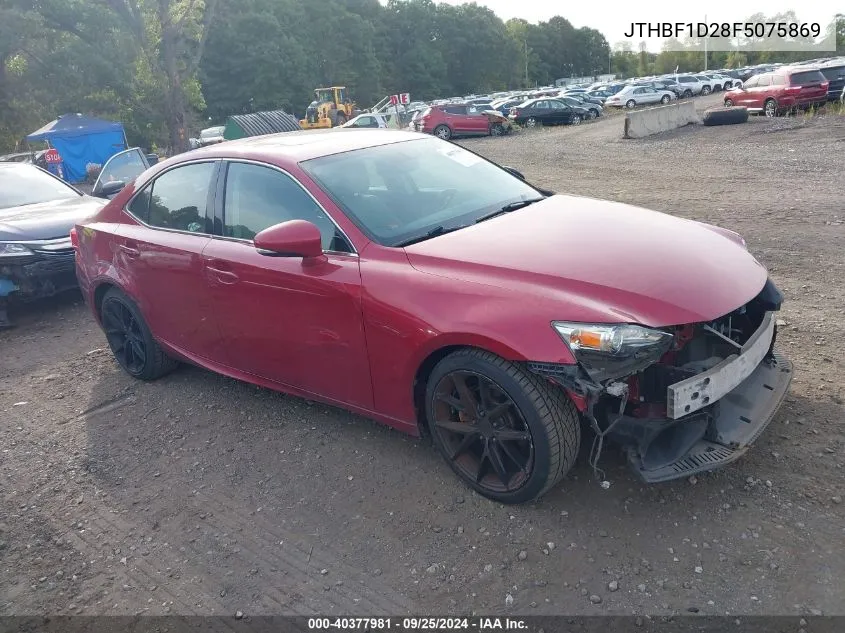 JTHBF1D28F5075869 2015 Lexus Is 250