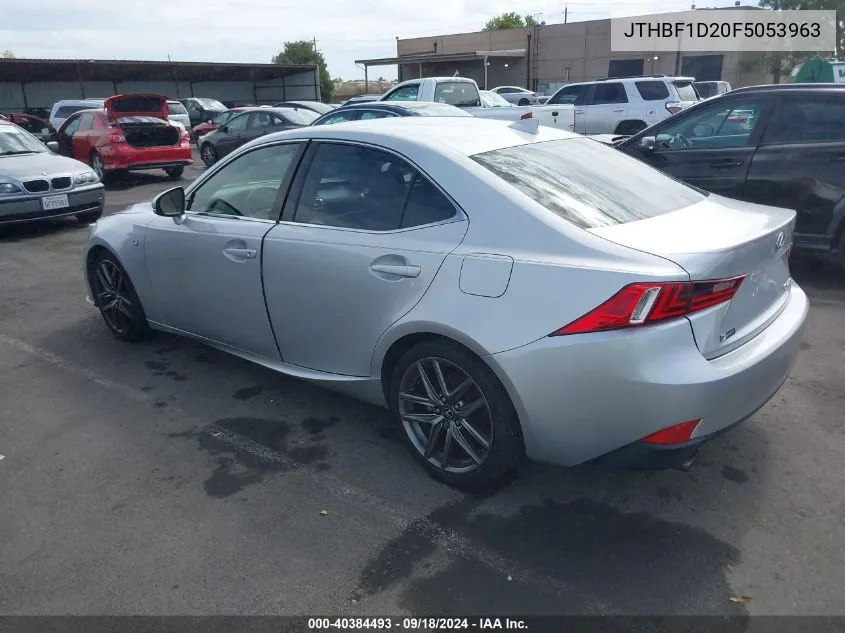 JTHBF1D20F5053963 2015 Lexus Is 250